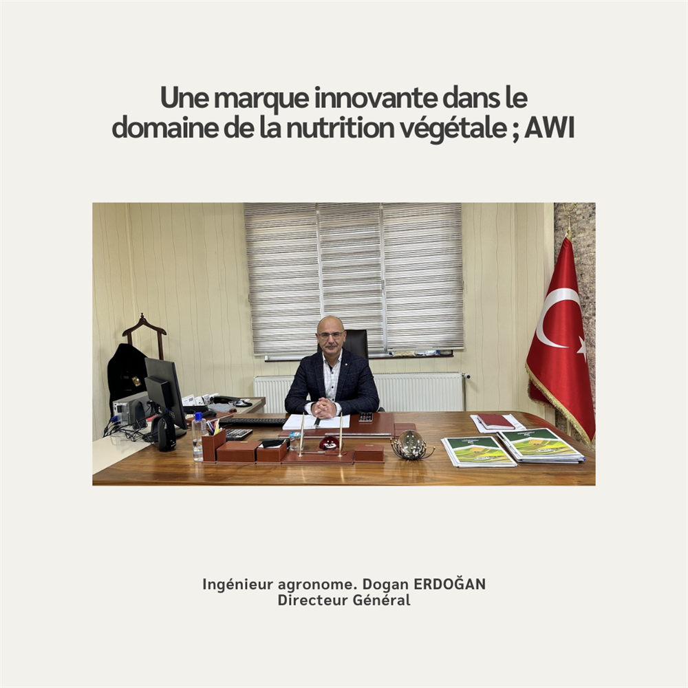 Une marque innovante dans le domaine de la nutrition végétale ; AWI